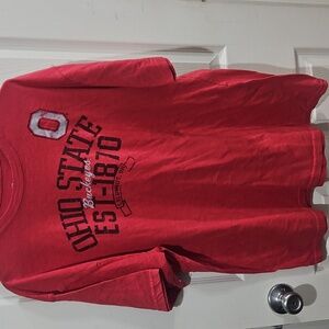 J.‎ America Vintage Red Ohio State T-shirt Size Xxlarge